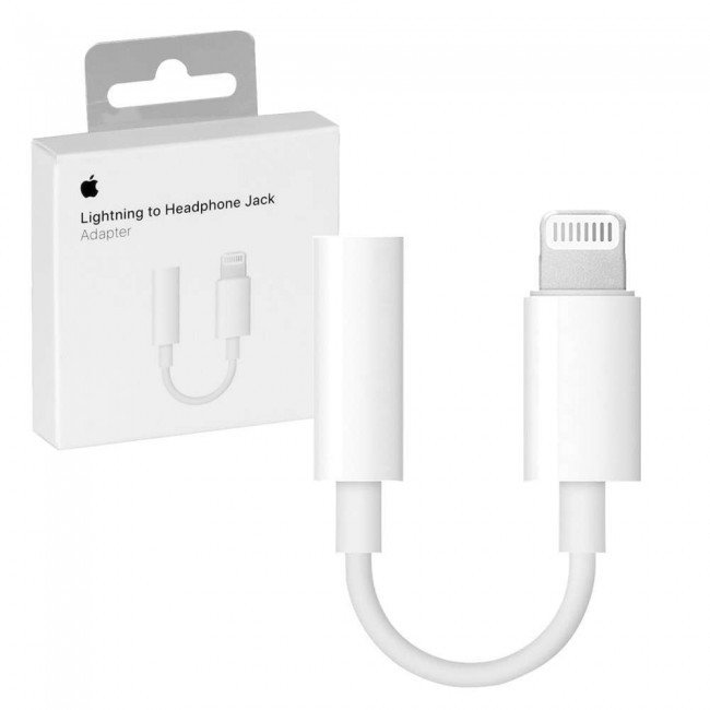 Cáp chuyển Lightning sang 3.5mm Hàng hãng Appe, Jack Chuyển Lightning ra cổng 3.5, Bảo Hành 6 Tháng - Cáp zin chuyển đổi cổng Lightning sang Jack 3.5mm bóc hộp theo máy iPhone 7 7 Plus 8 8 plus x xs xs max 11 pro max