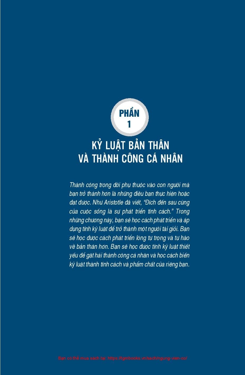 Ngừng Viện Cớ (Sức Mạnh Của Kỷ Luật Bản Thân)