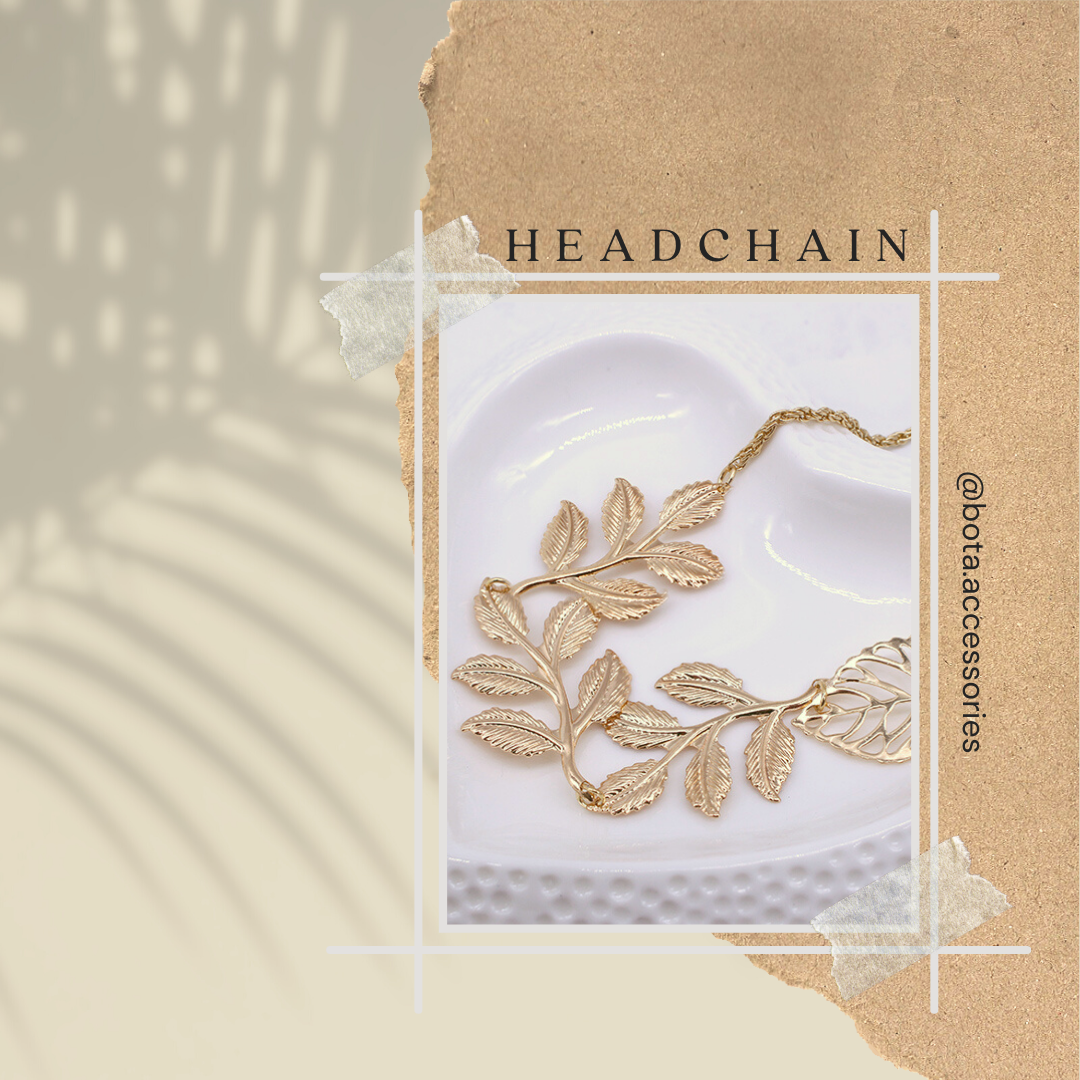 Vòng đội đầu Headchain cài chiếc lá [CÓ SẴN - HÀNG CHẤT LƯỢNG]
