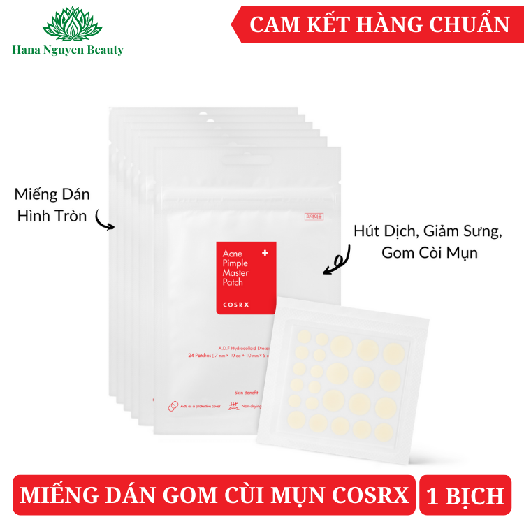 Miếng Dán Mụn Cosrx  Acne Pimple Patch 24 Miếng
