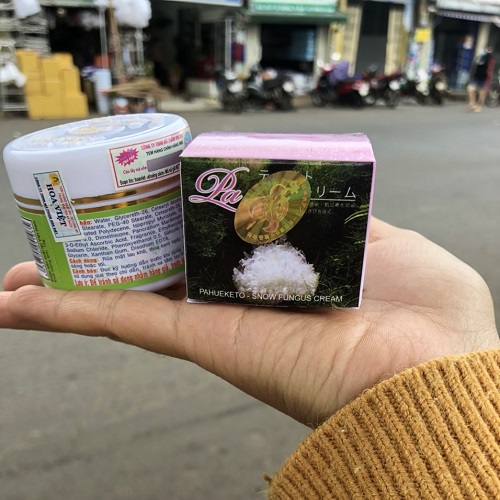 Combo kem dưỡng da ngày và đêm Tuyết nhĩ + kem hoa Việt