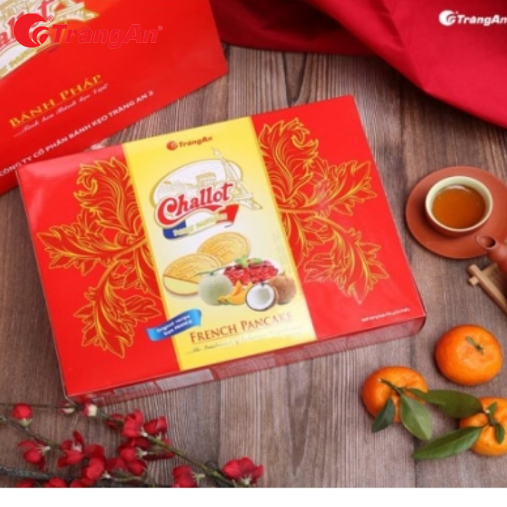 Bánh Pháp Challot hộp 336G chính hãng Tràng An