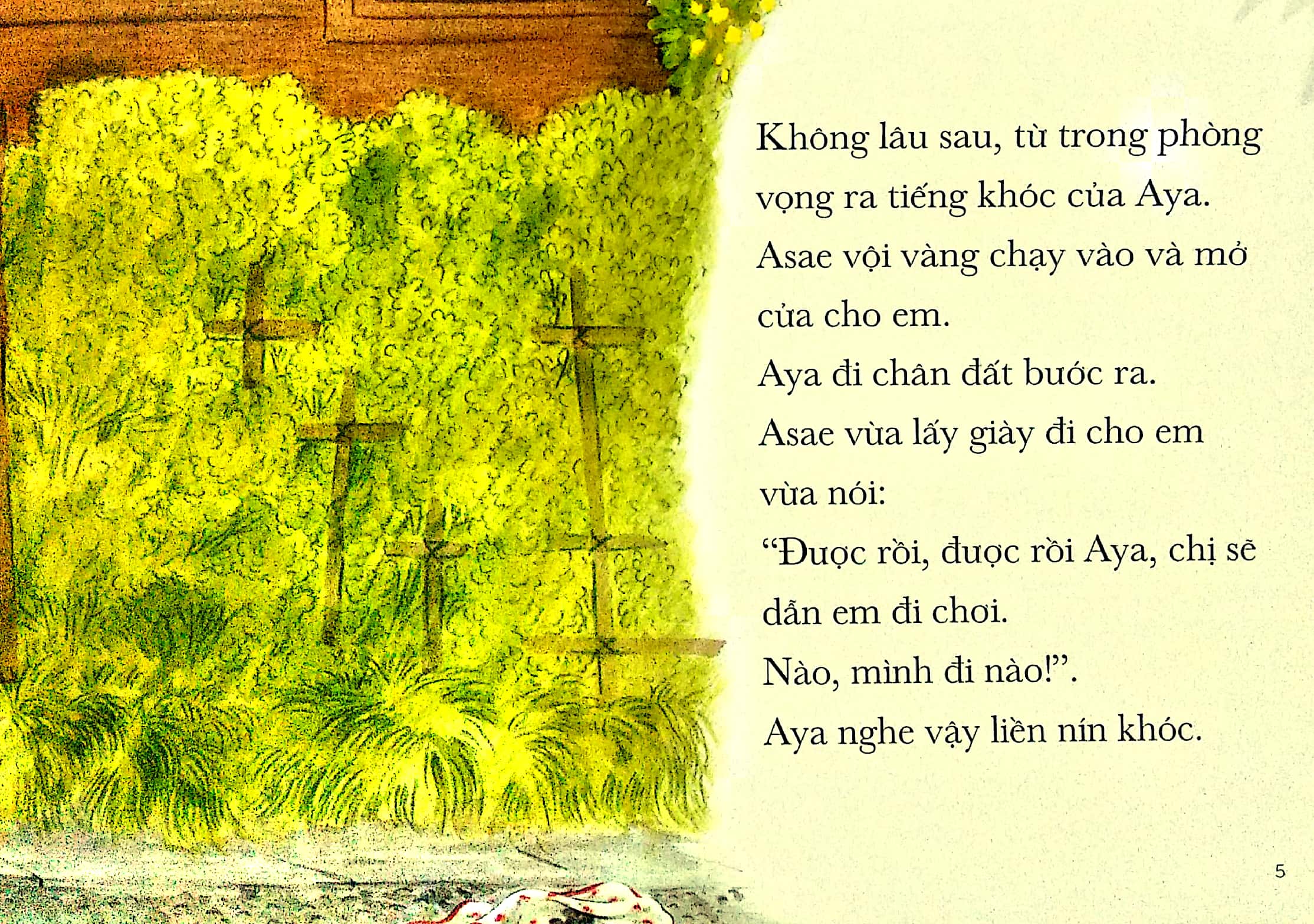 Fahasa - Asae Và Em Gái Bé Nhỏ (Ehon Nhật Bản)