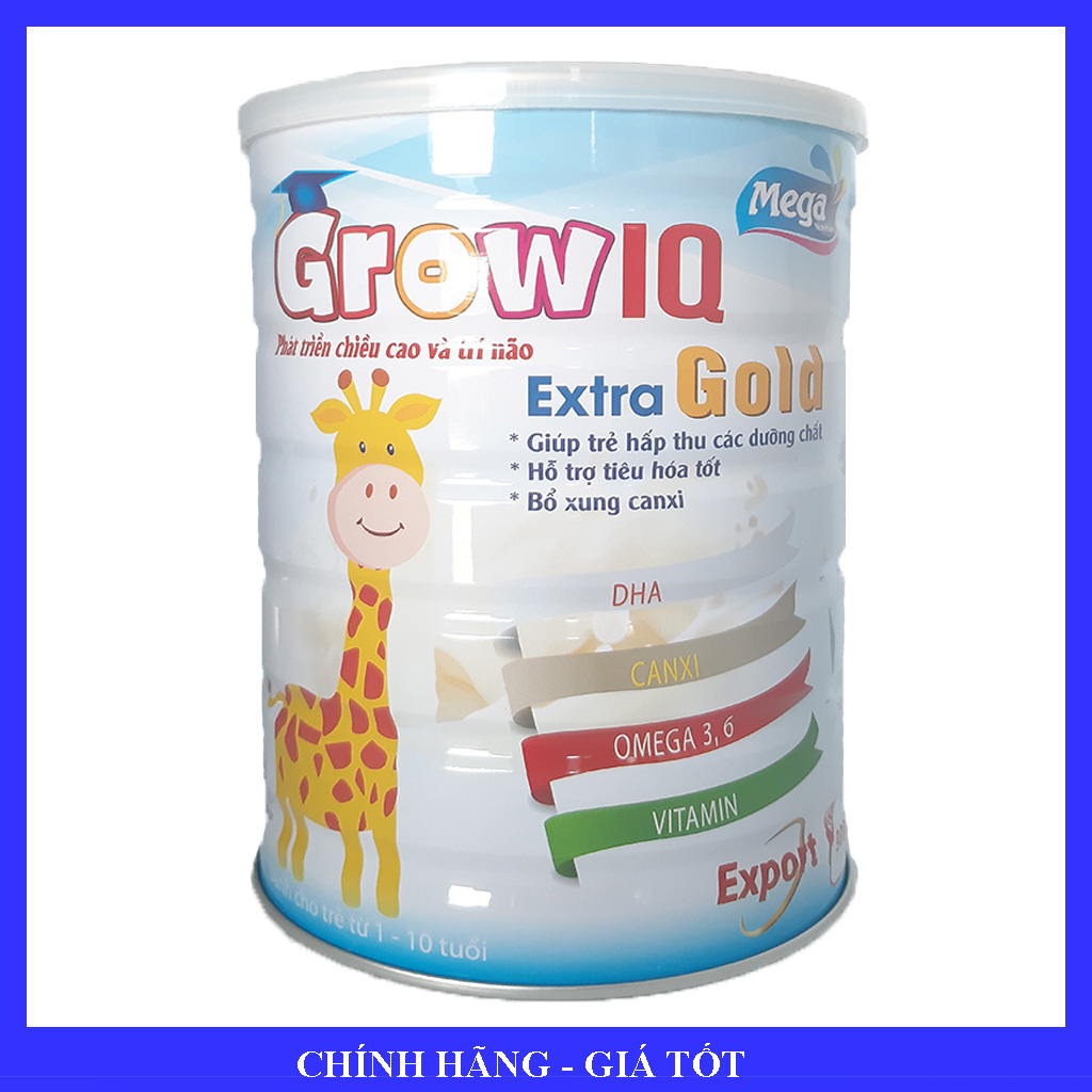 Sữa tăng chiều cao cho bé Mega Export lon 900g