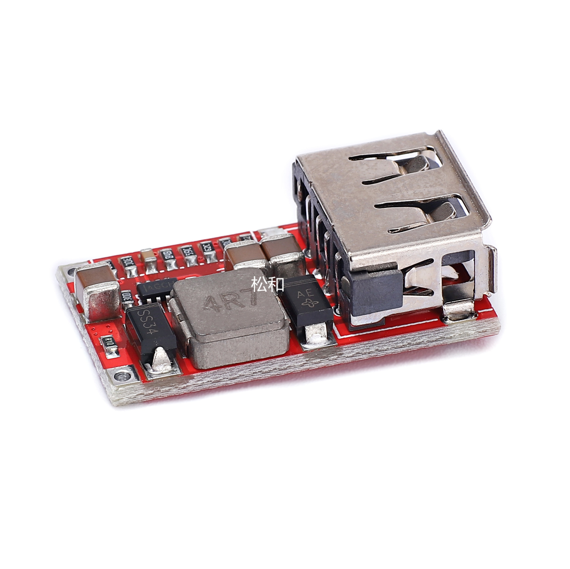 Mạch Nguồn Giảm áp DC Mini 5V3A cổng USB