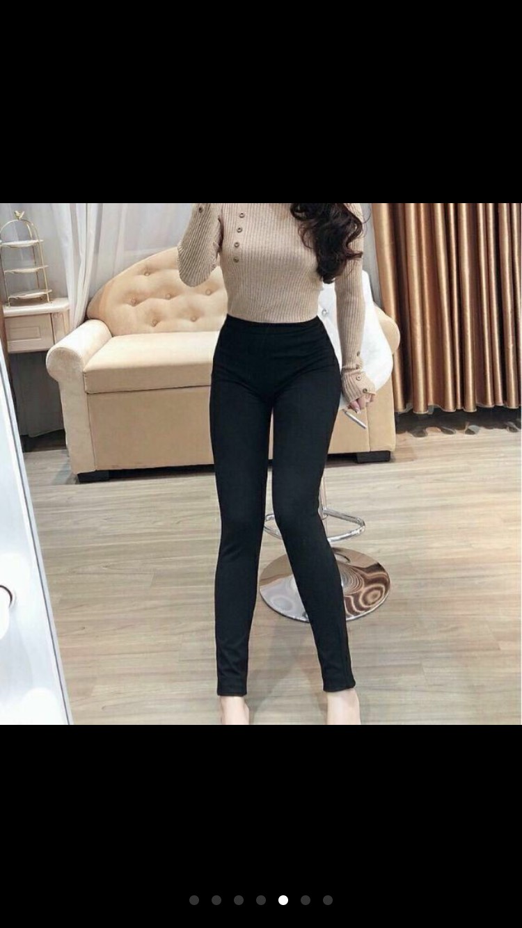 Quần dài legging nữ freesize dưới 58kg co giãn 4 chiều