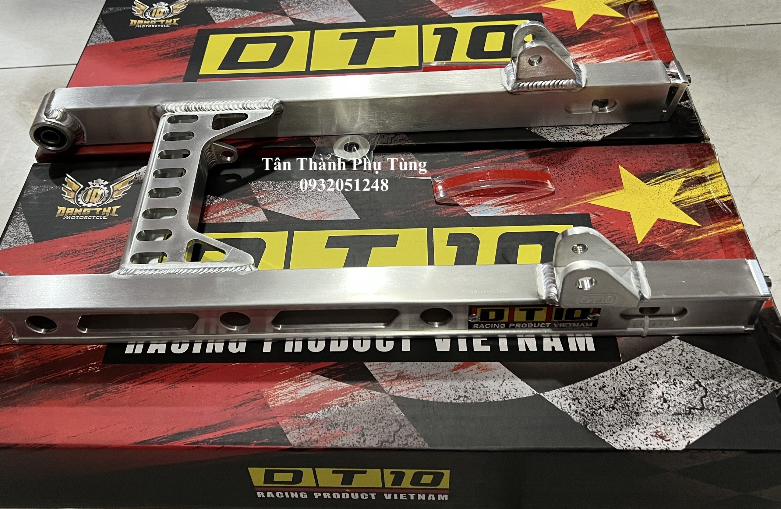 Gấp nhôm DT10 gắn Sirius