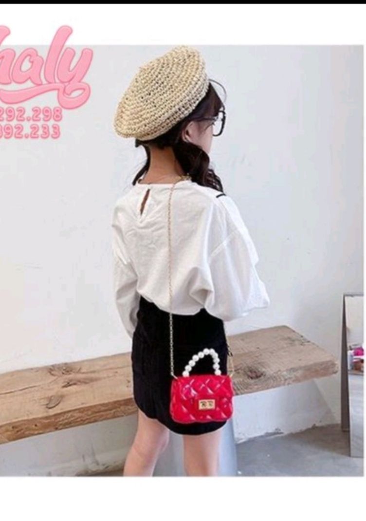 Túi mini nhựa dẻo cho mẹ và bé gái