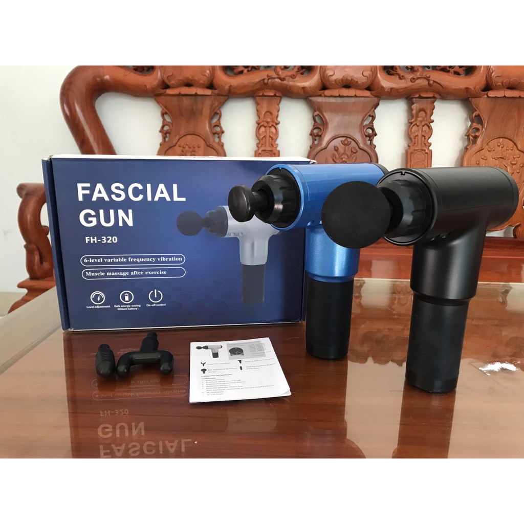 Máy massage cầm tay fascial gun hg-320 - súng massage cầm tay fascial gun hg-320