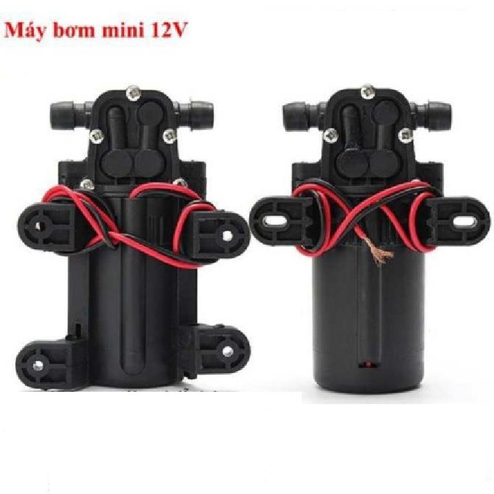 Máy bơm tăng áp lực nước mini rửa xe máy,xe đạp.tưới cây,vvv,,,
