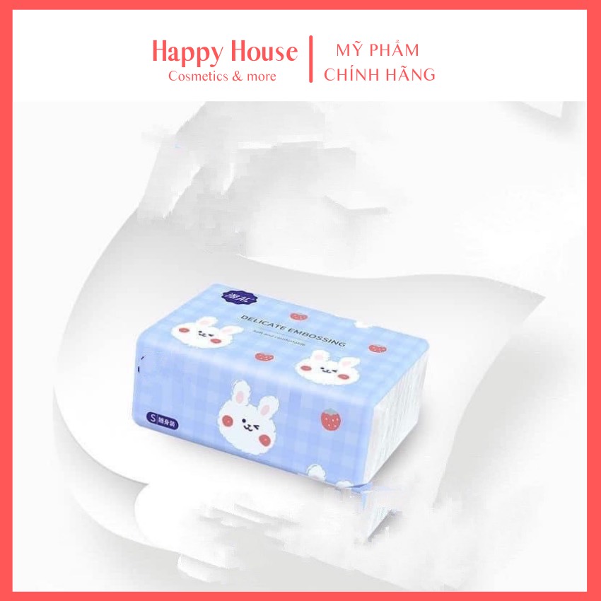 (Combo 3 gói) Giấy ăn Sipao Thỏ Nội Địa Trung - Happy House