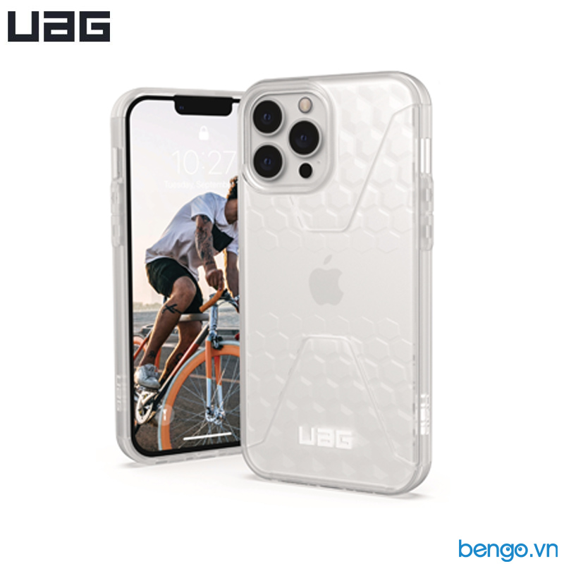 Ốp lưng iphone 13/13 pro/13 pro max uag civilian frosted ice series