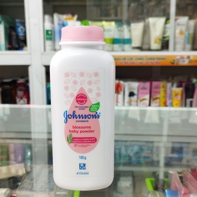 Phấn rôm Johnsons Baby 100g