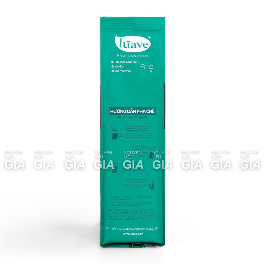 Luave Bitter Cocoa Powder 500g Bag