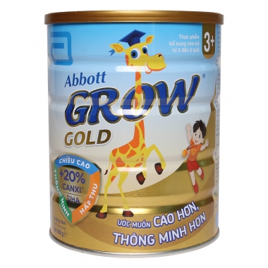 Sữa bột Abbott Grow Gold 3+ vani 900g