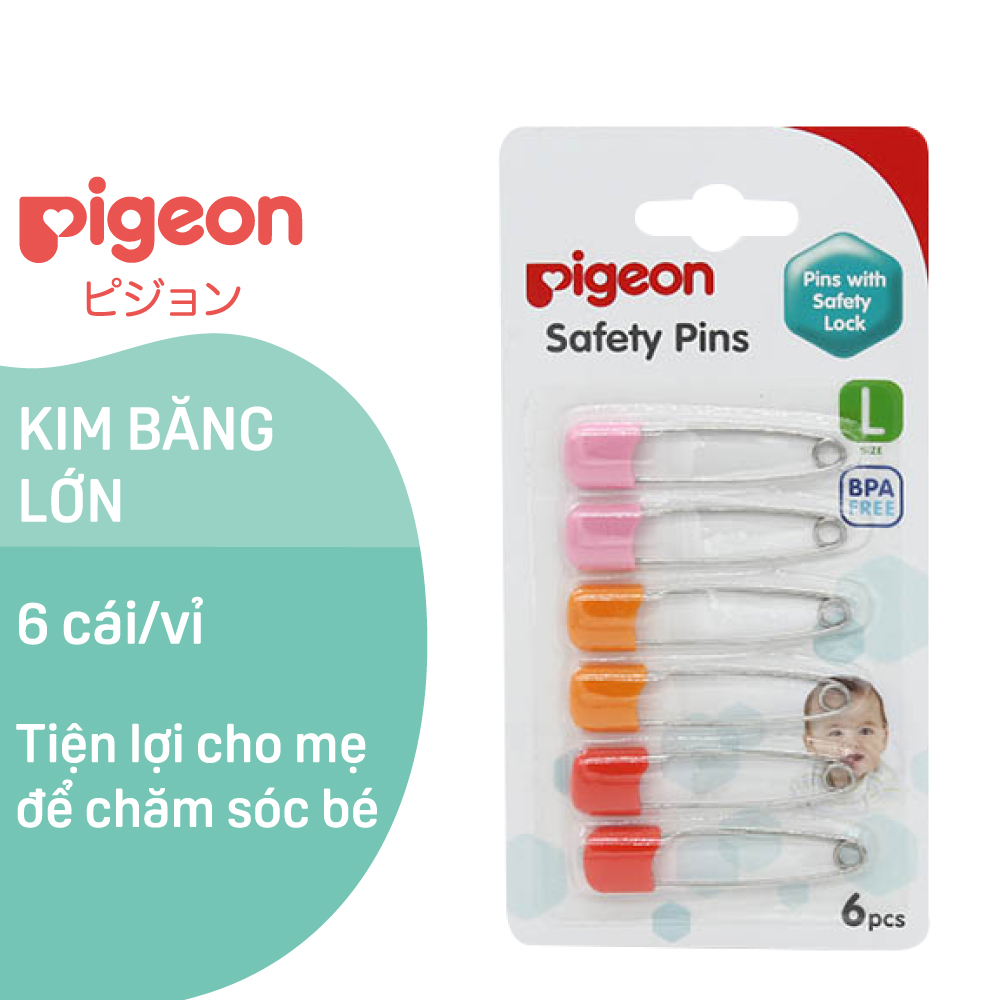 Kim băng lớn Pigeon- 6 cái/vỉ