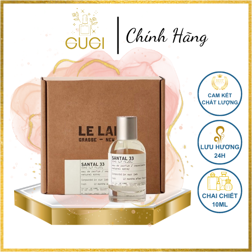 [Chính Hãng] Nước Hoa Unisex Le Labo Santal 33 EDP, 100ml