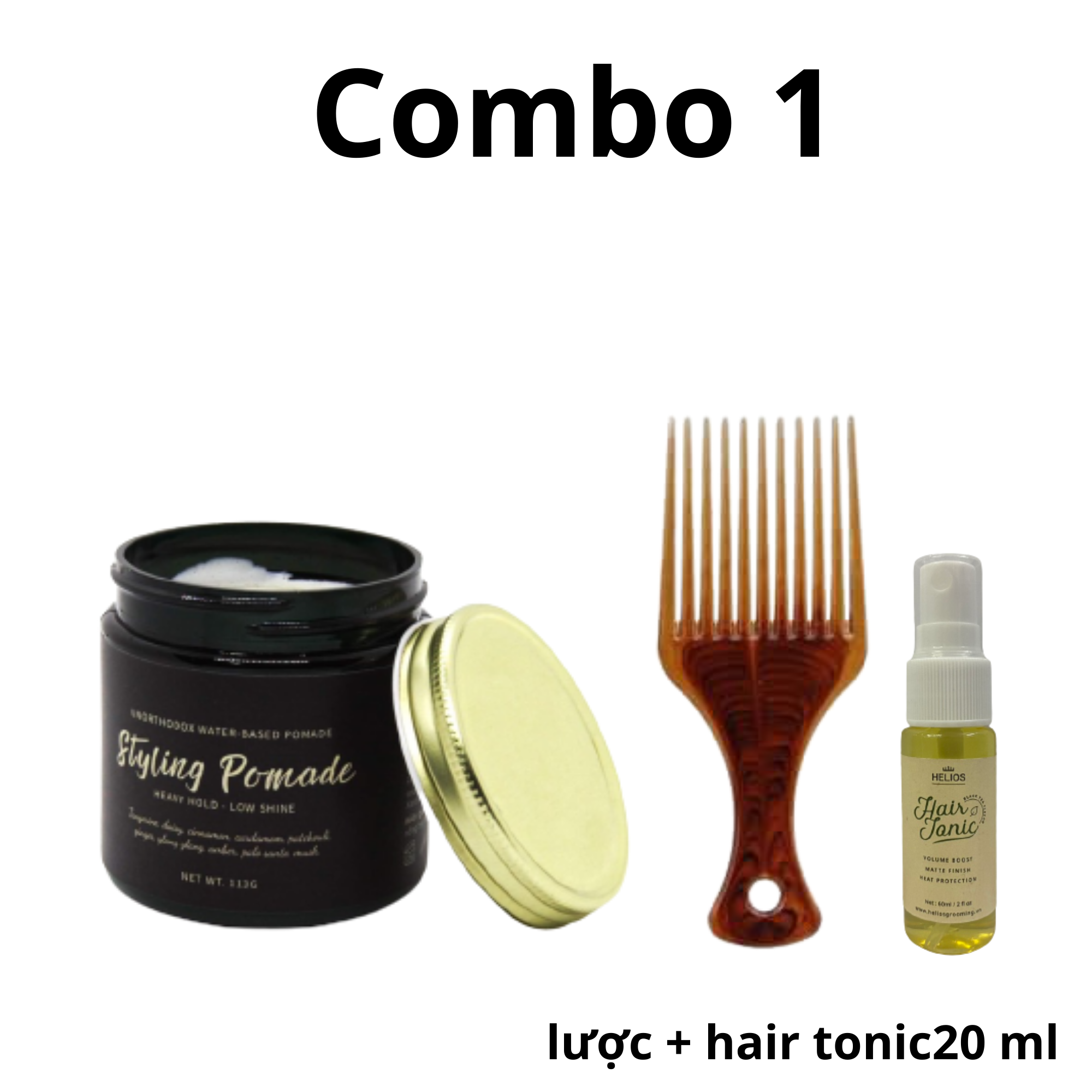 Sáp Vuốt Tóc Helios Styling Pomade