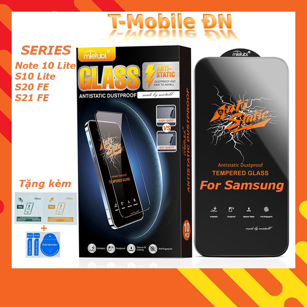 Kính cường lực full màn samsung s20 fe s21 fe note 10 s10 lite chống tĩnh điện