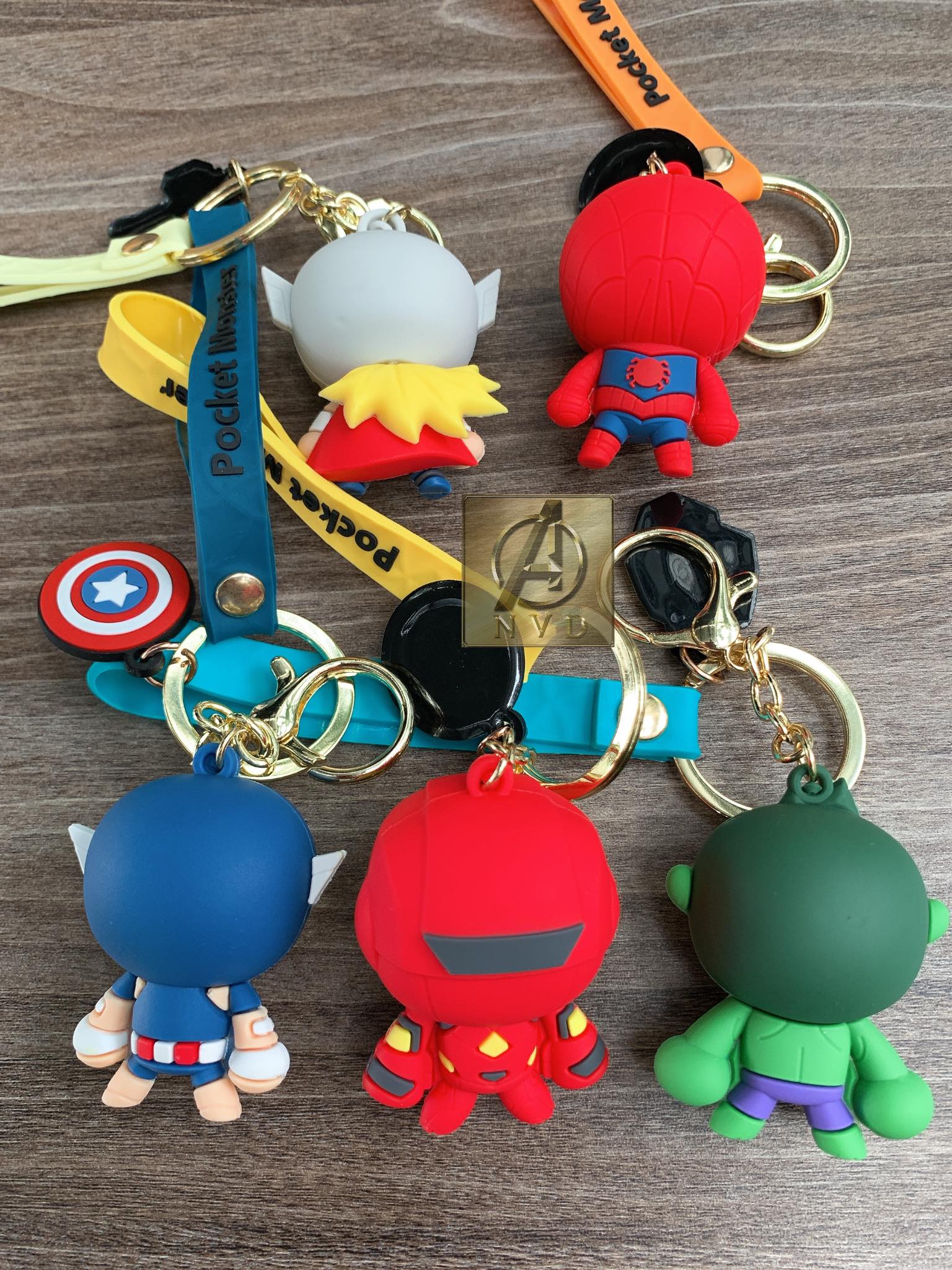 [HCM]Móc khóa Marvel chibi mẫu mới cực cute