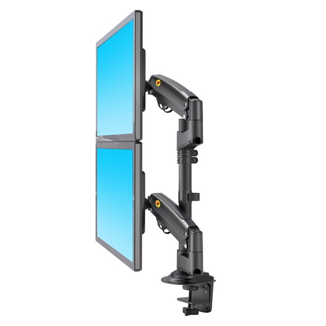H180 - giá treo 2 màn hình - 17-35 inch - giá đỡ 2 màn hình