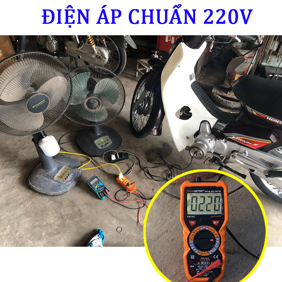 Cục Phát Điện Gắn vào Xe Máy