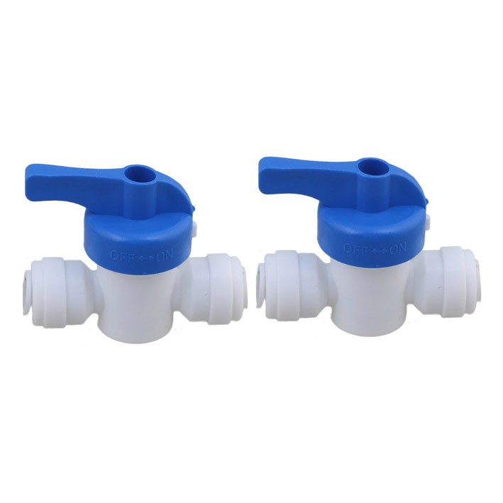 Bộ 2 van khóa nối nhanh 2 đầu dây 6mm