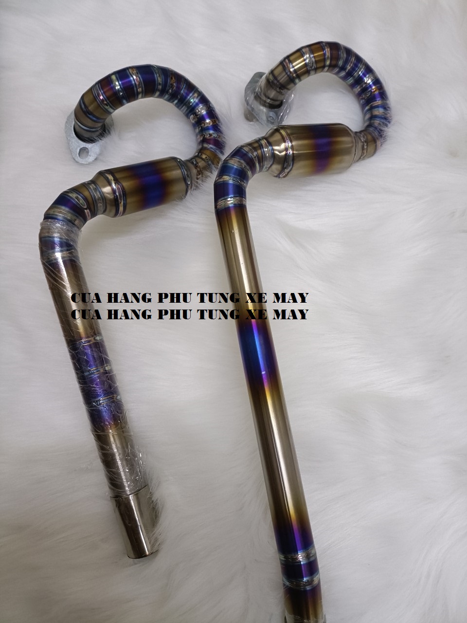 Cổ pô Future Led, Wave, Dream bầu xoắn titan
