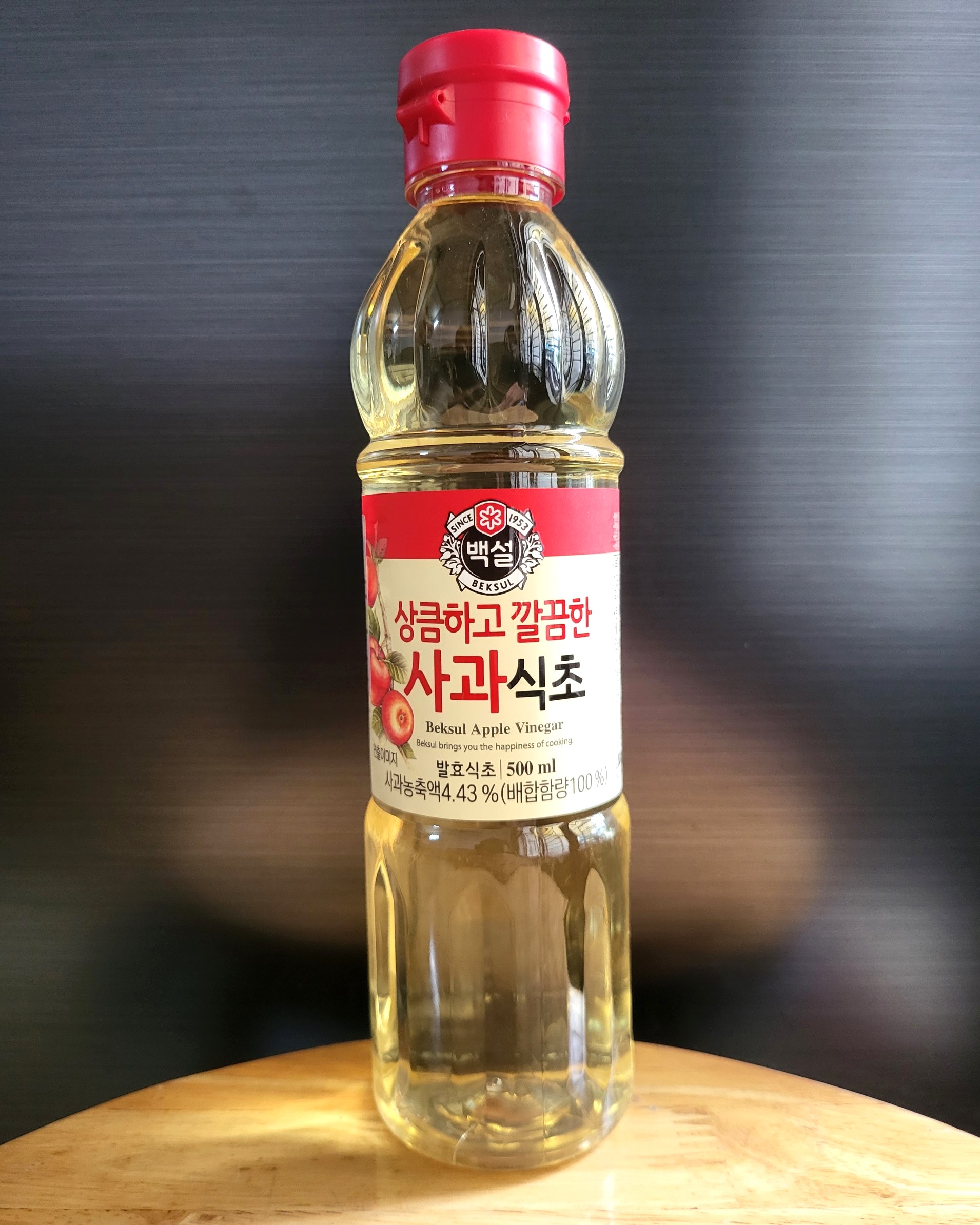 Beksul - chai 500ml - giấm táo / hàn quốc apple vinegar