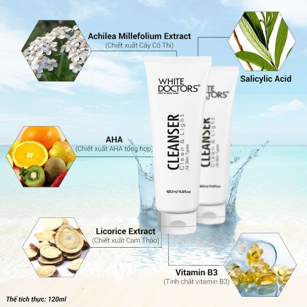 Sửa rửa mặt White Doctor