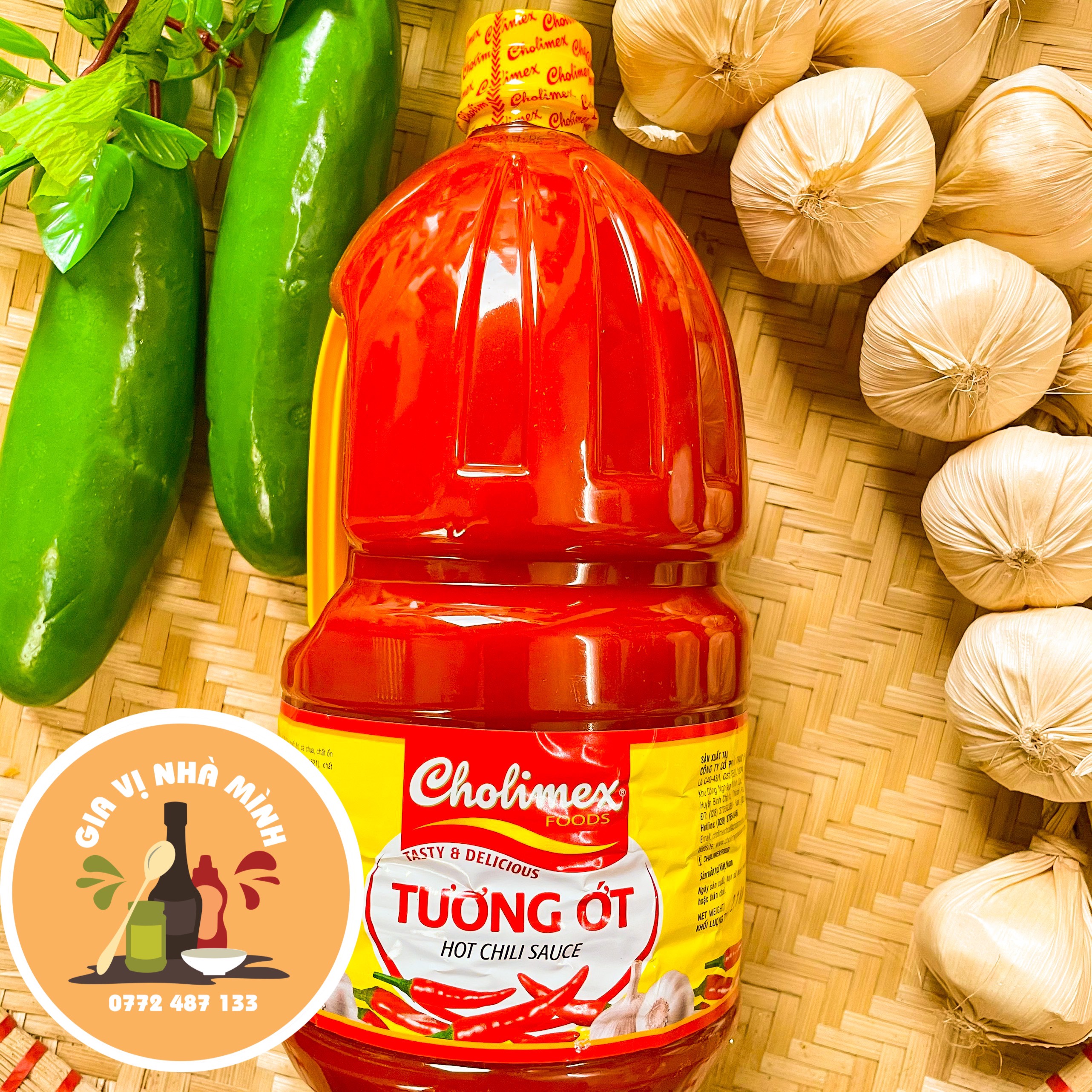 Tương ớt cholimex - trọng lượng