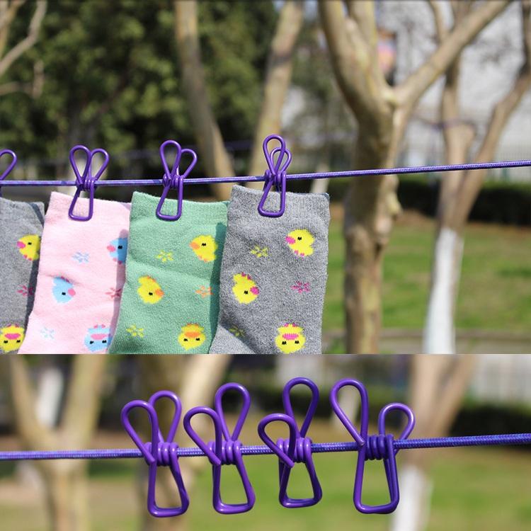 Dây Phơi Đồ Có Móc Kẹp Đa Năng