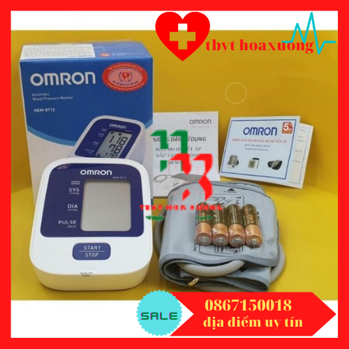 Máy đo huyết áp bắp tay Omron HEM 8712 t