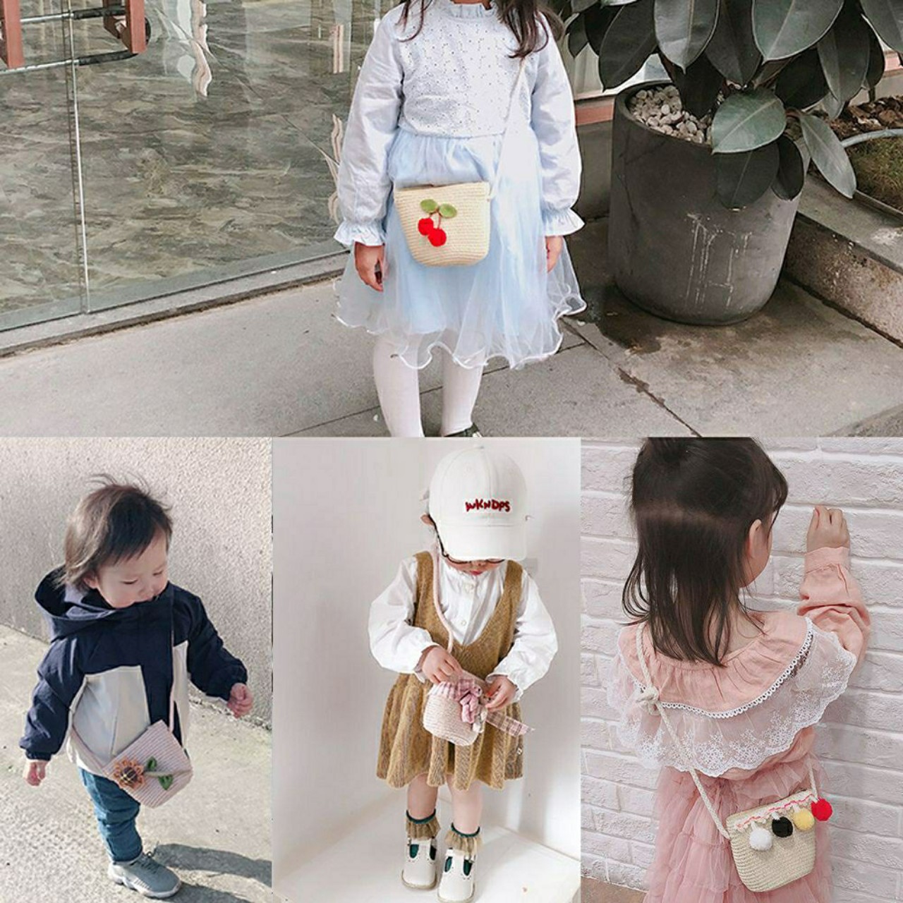 TÚI CÓI HOA CHO BÉ XINH SẮN CHO BÉ