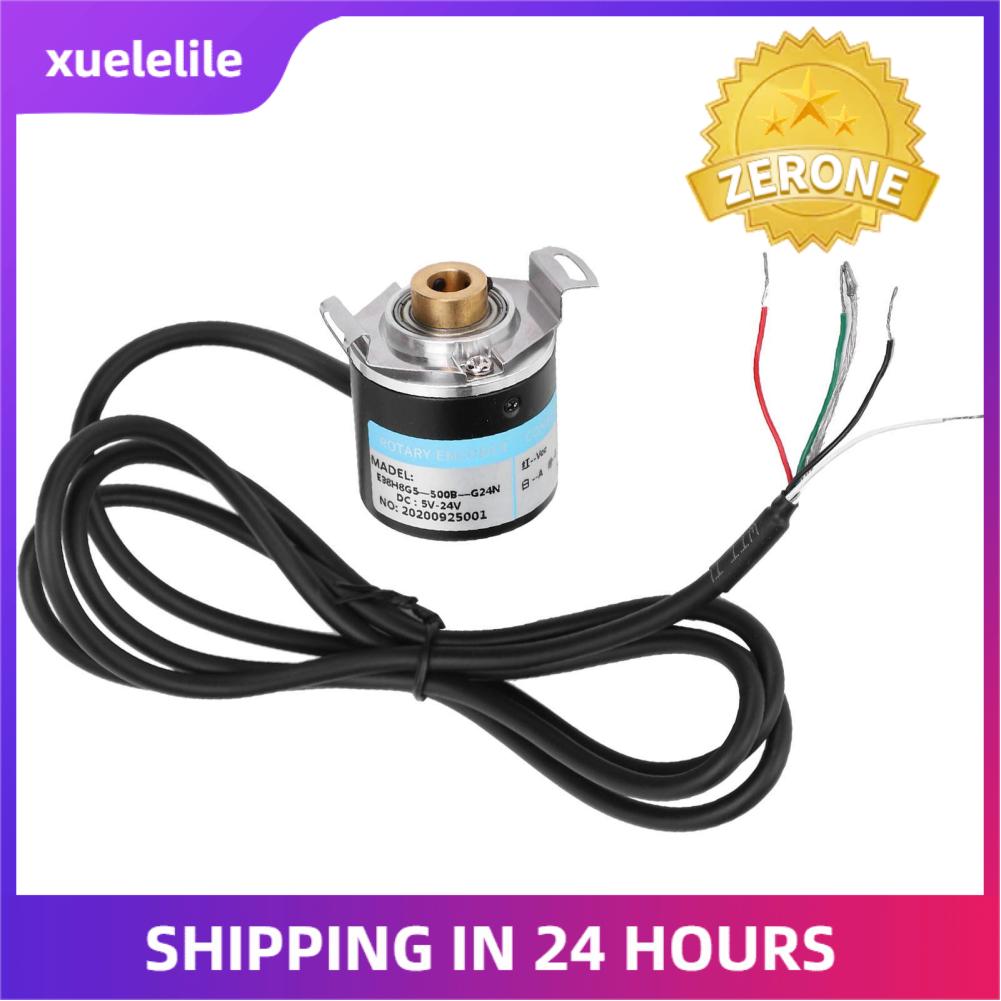 Encoder hollow shaft ab 2‑phase for industrial automation parts 3000‑6000 rpm dc5-24v