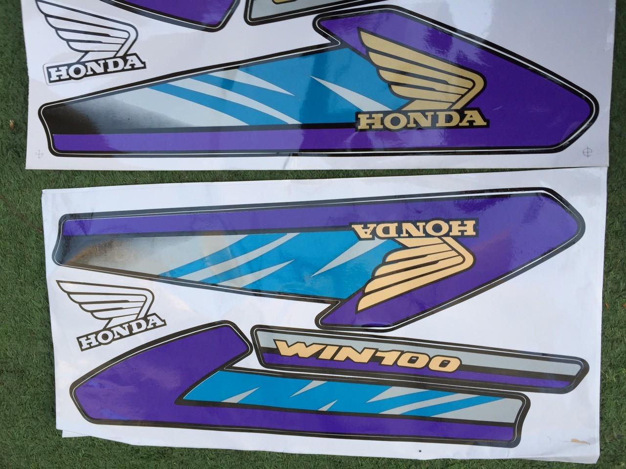 bộ tem cho xe honda win 100
