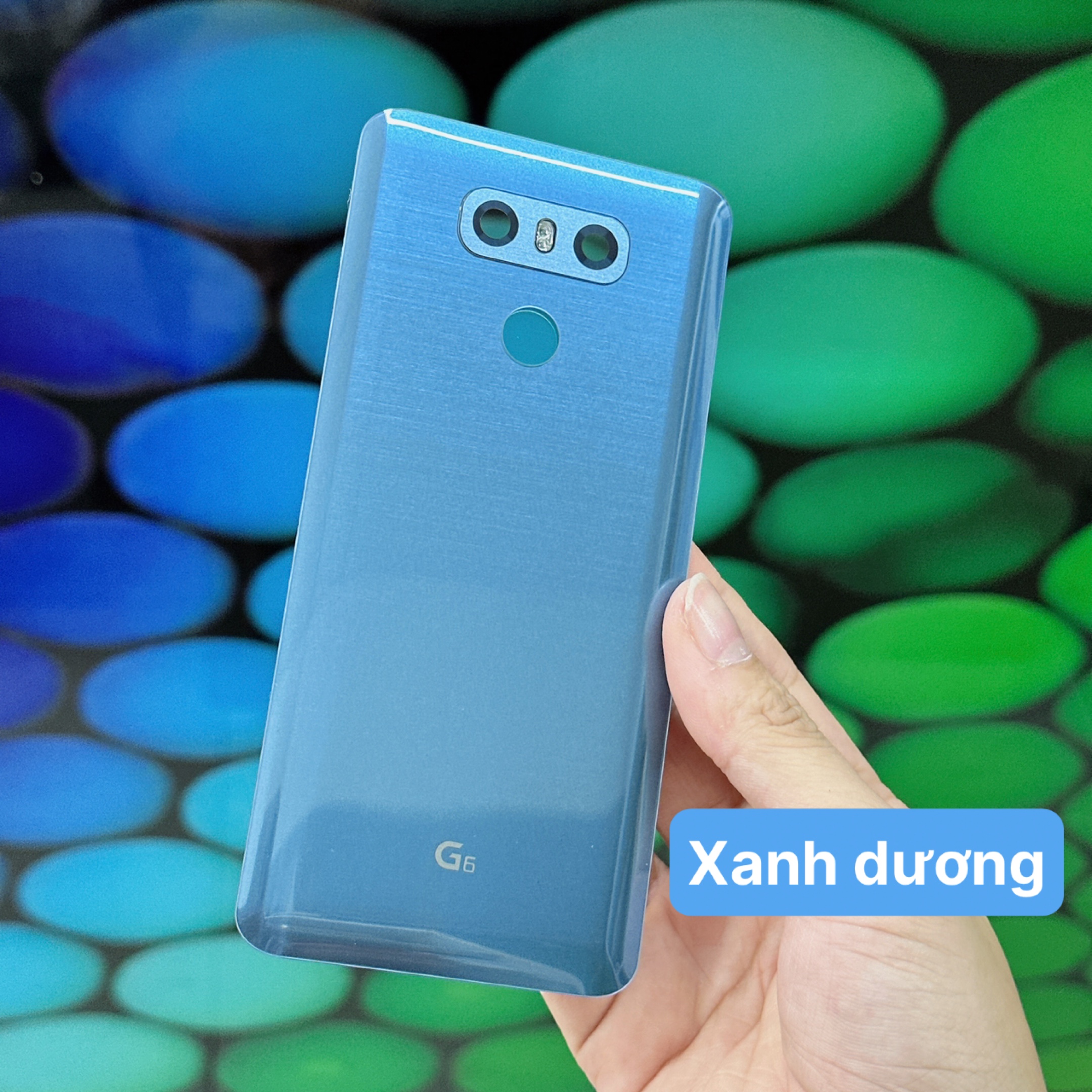 Nắp lưng liền kính camera LG G6 zin