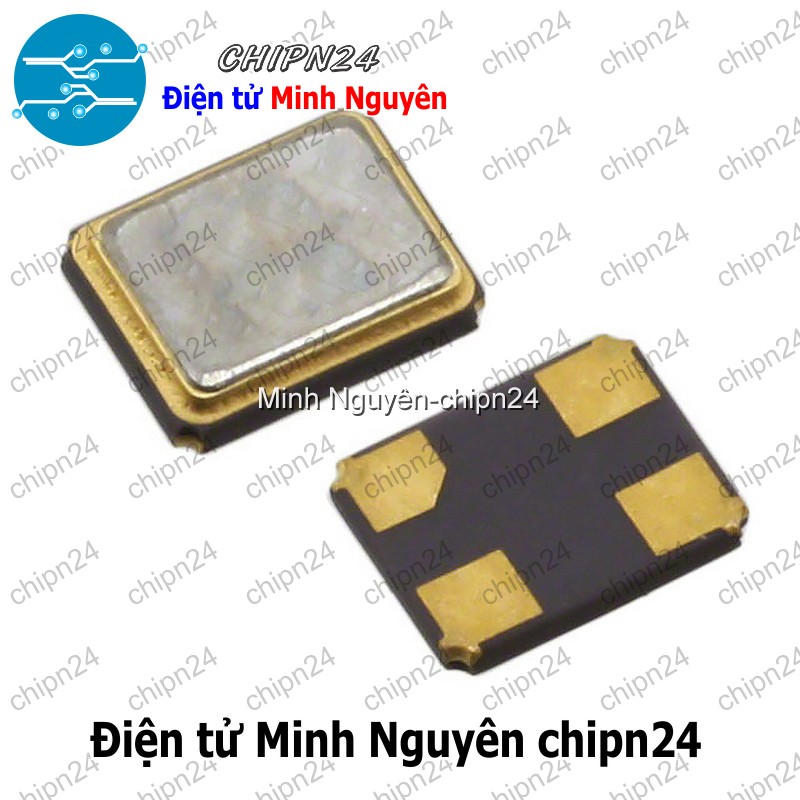 [3 con] (K355) Thạch anh Dán 3225 16M (4 chân 3.2x2.5mm 16MHz) - HH006058