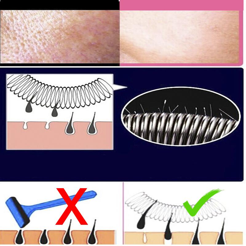 Cây Tẩy lông mặt đôi, Se khít lỗ chân lông