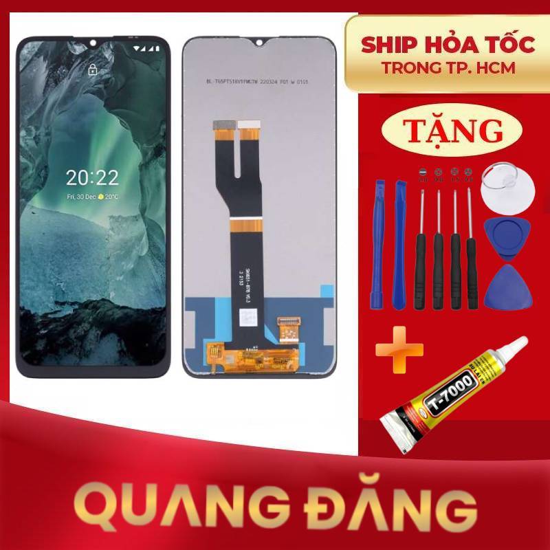 Bộ màn hình nokia g11 /g21 tặng keo dán và bộ sửa 9 món