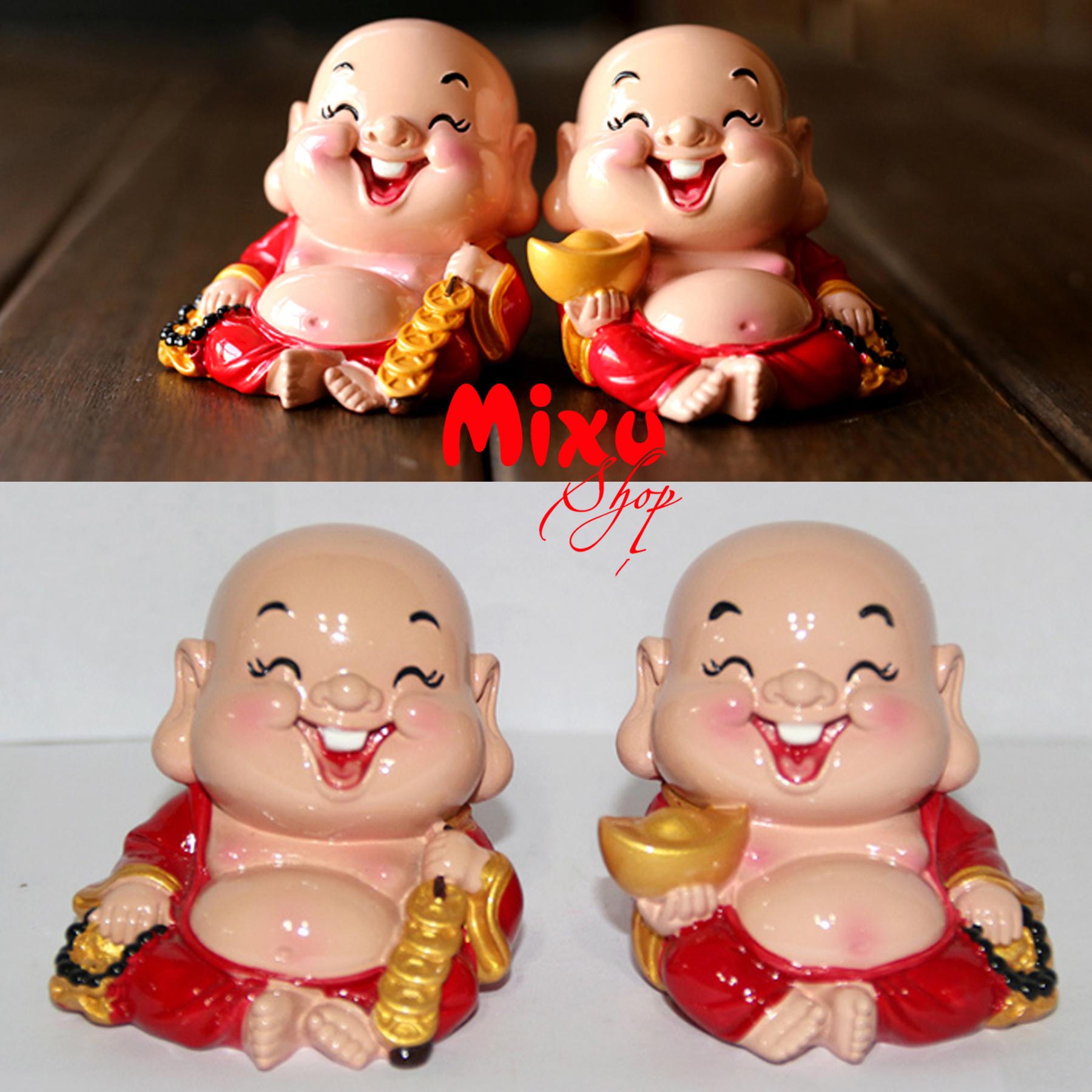 [HCM]TƯỢNG CHIBI DI LẶC 6CM - Cầm thỏi vàng