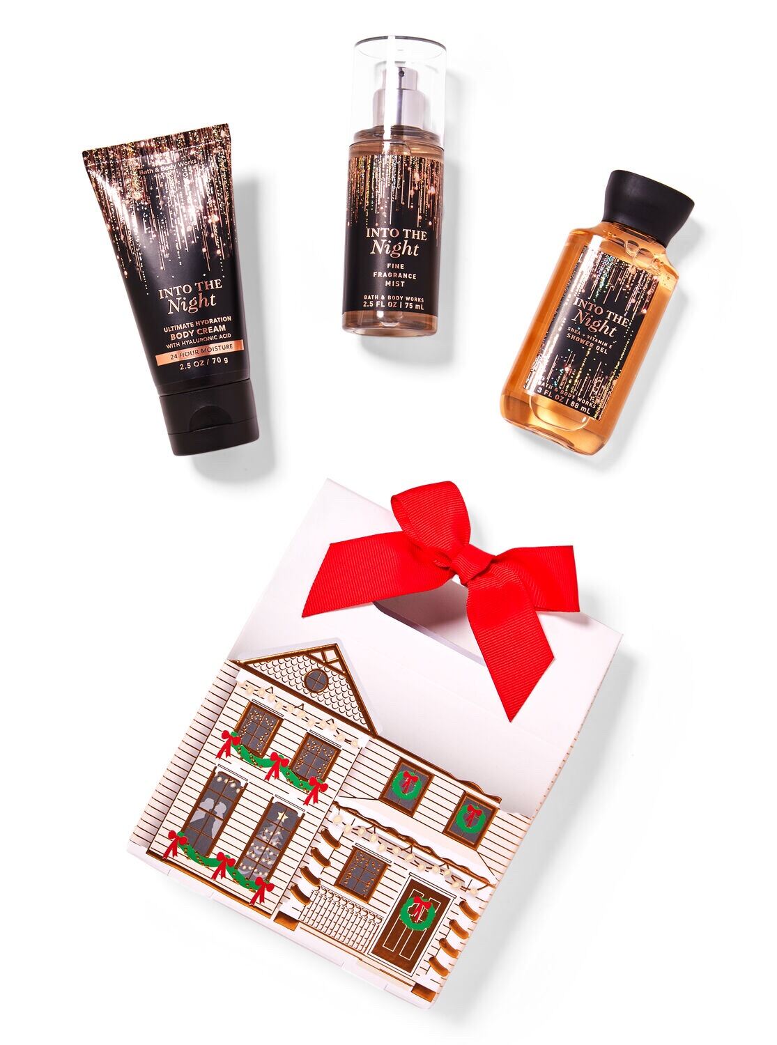 [Mini Gift Box Set] Set 3 Món Bath And Body Works - Into The Night