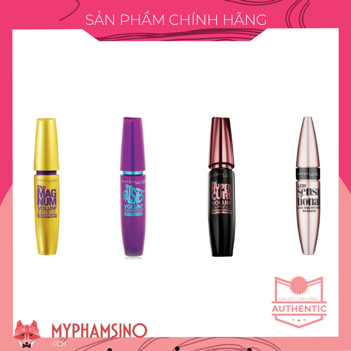 [NHIỀU LOẠI] Mascara Maybelline