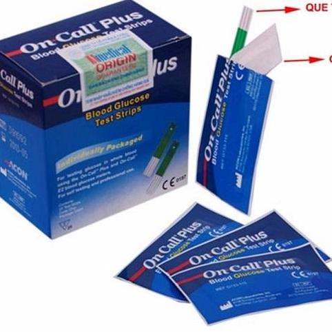 Que thử đường huyết on call plus hộp 25 test