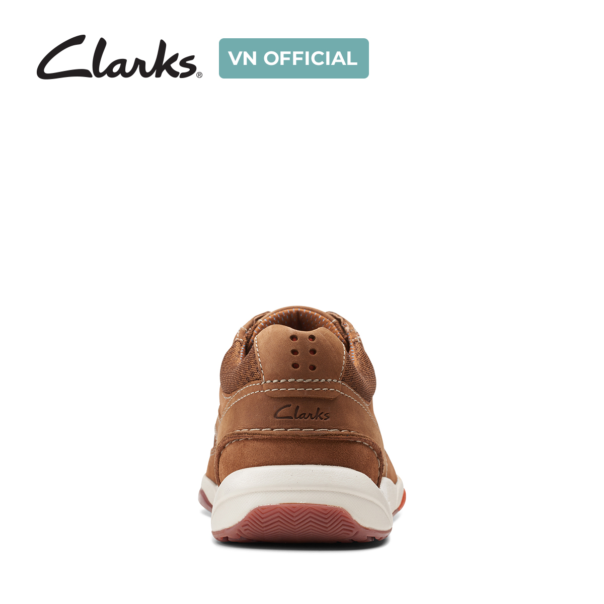 Giày Sneaker Da Nam Clarks - Langton Lane