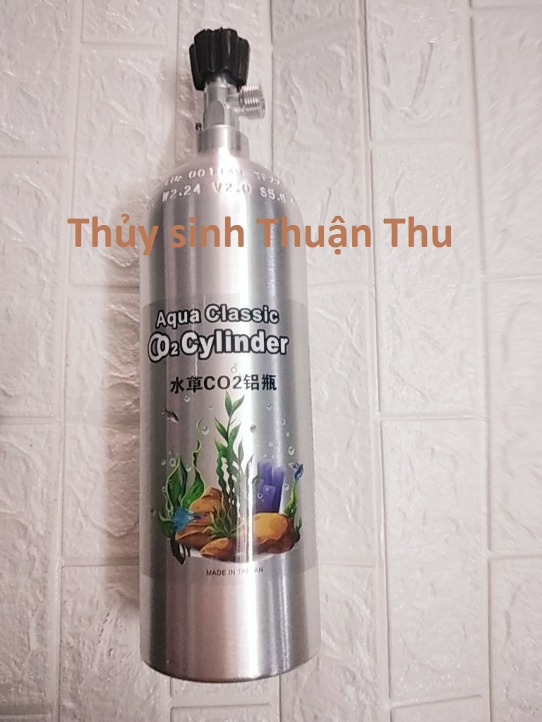 Bình Co2 nhôm 1L - 2L Tawan (có khí)