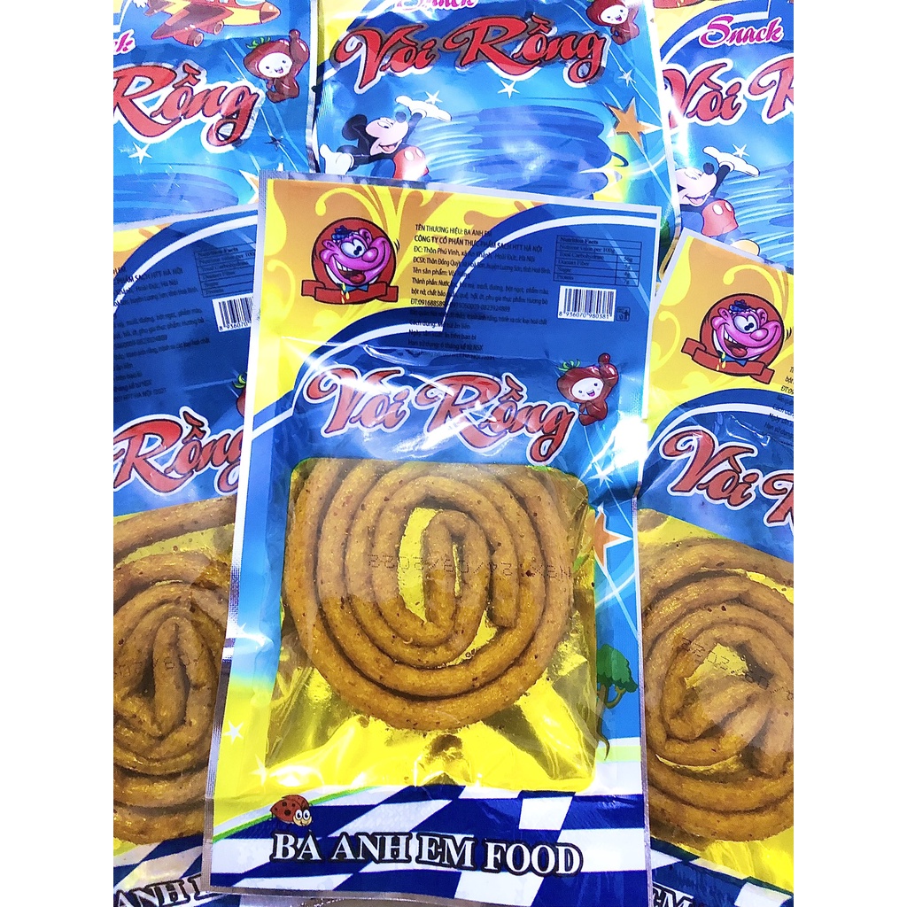 Combo 10 pack spicy dragon TCM snack pack 30g, childhood snacks