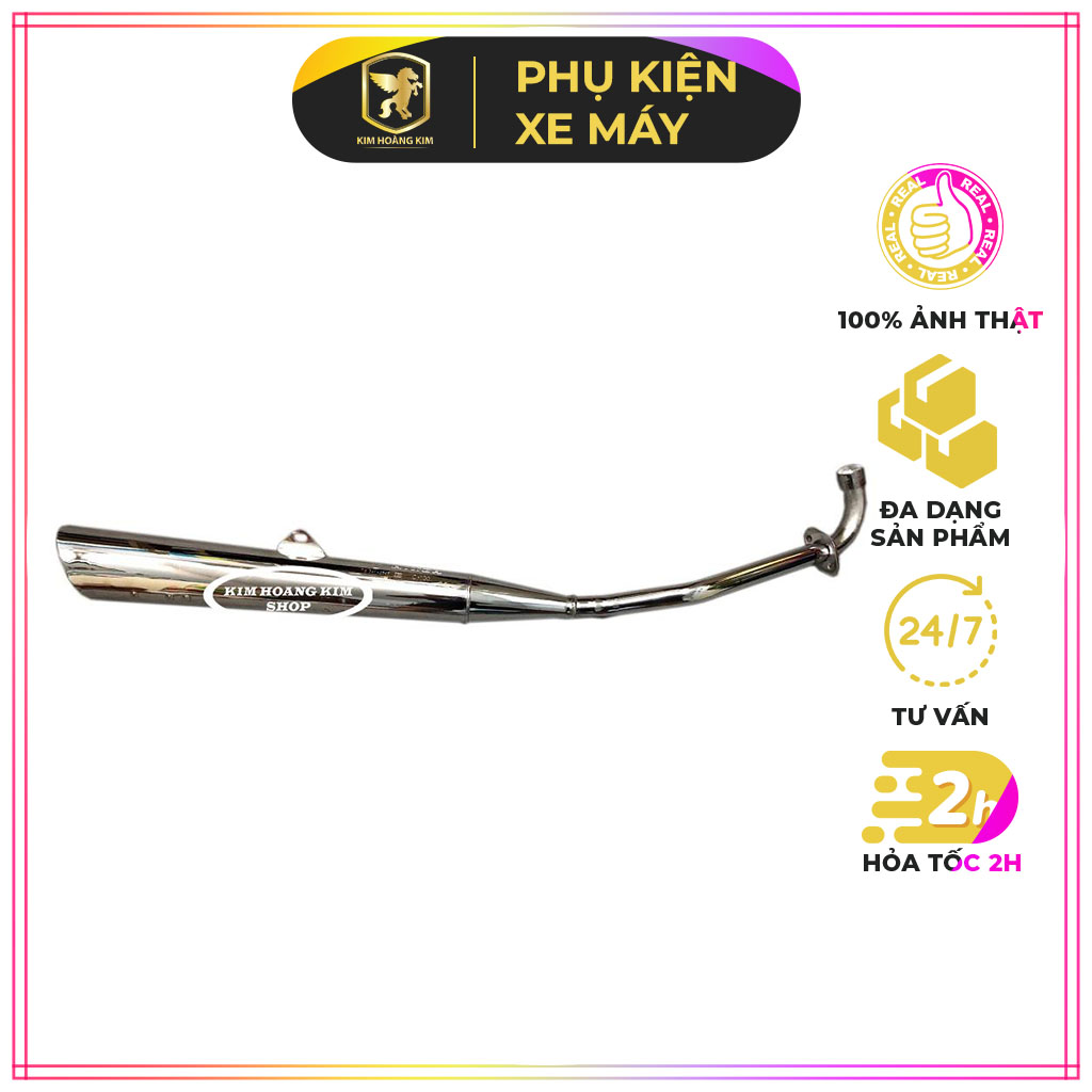 Pô xe máy wave dream 2543 xéo móc cam xăng gắn wave a 2017,2018,2019,2020 , uy tín, chất lượng, mua ngay