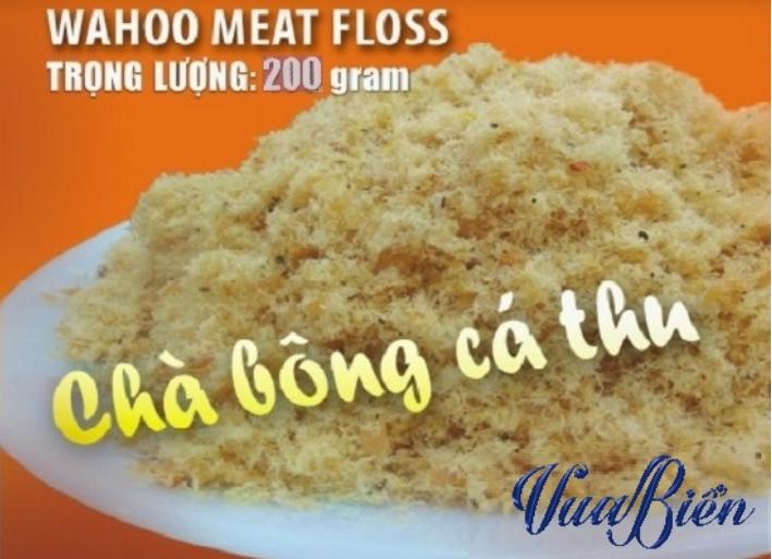 Chà bông cá thu -Loại 200 Gr