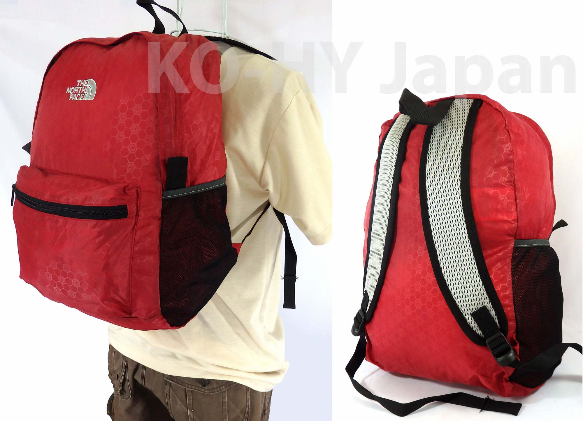[HCM]Balo xếp du lịch The North Face Foldable Flyweight backpack type-2